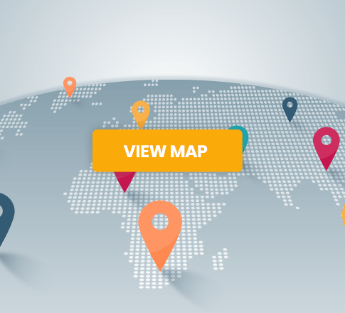 Map of AVIS rental desk at Oakland International Airport